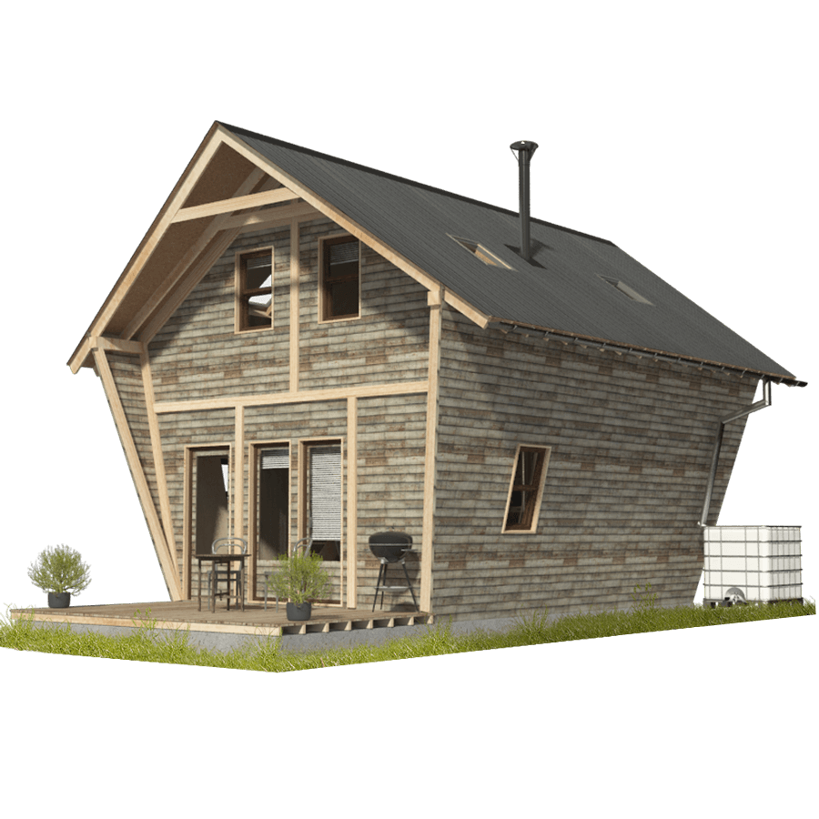 Corn Crib House Plans