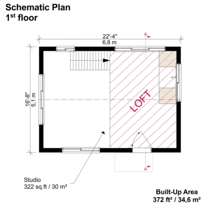 Backyard Studio Plans Kenzo - Image 3