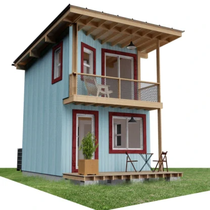 Small Cabin Design with Loft and Porch Eric - Image 2