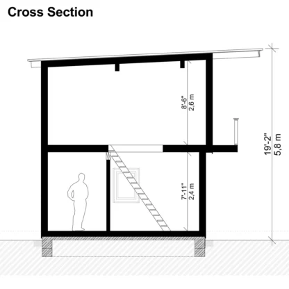 Small Cabin Design with Loft and Porch Eric - Image 10