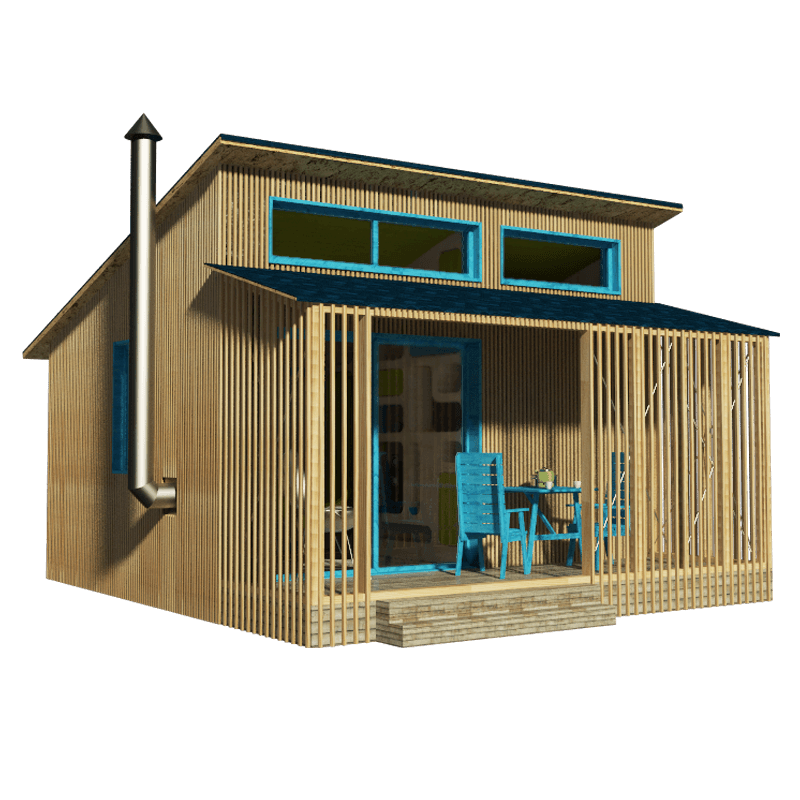 Clerestory Cabin Plans