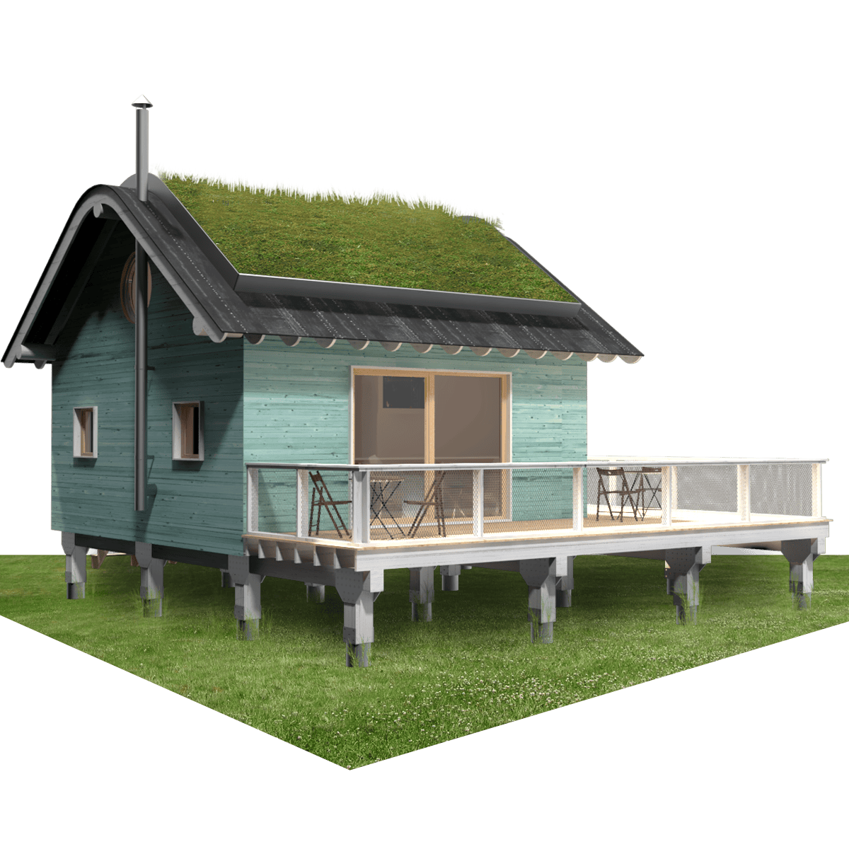 Elevated Small House Plans