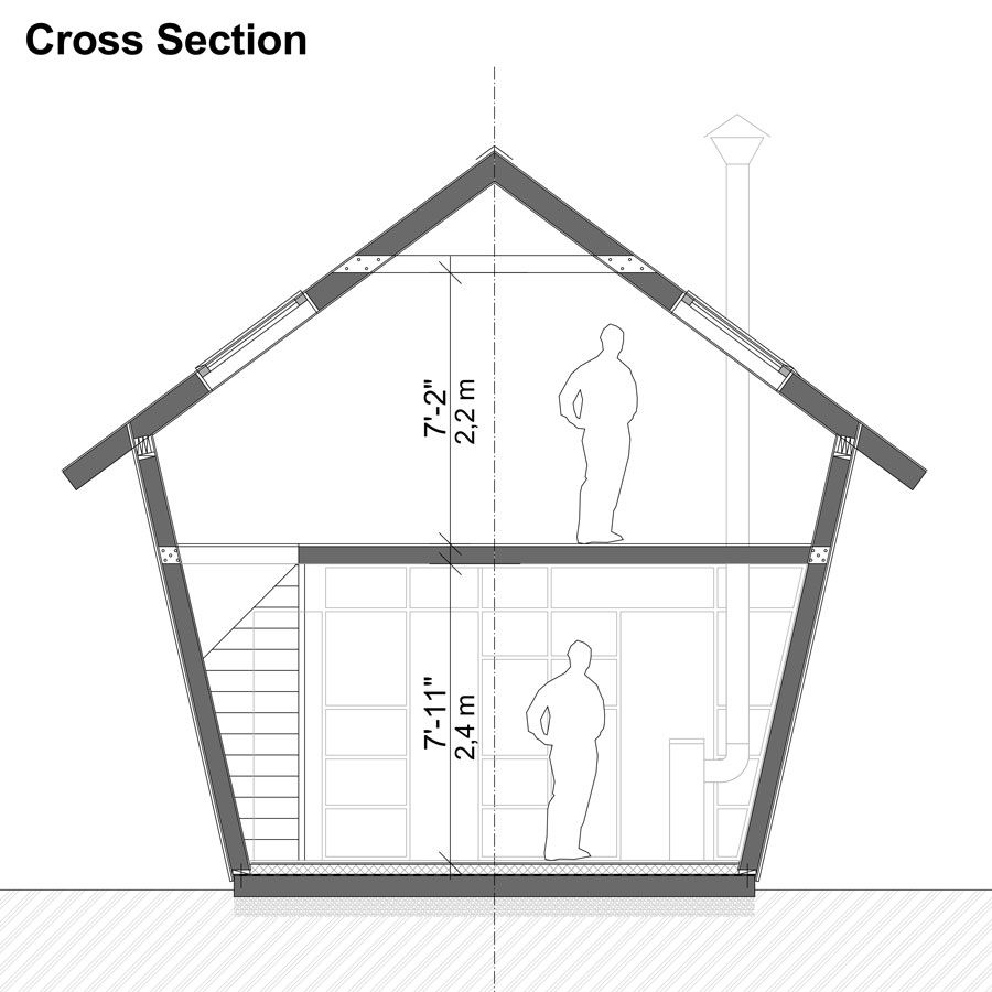 Corn Crib House Plans