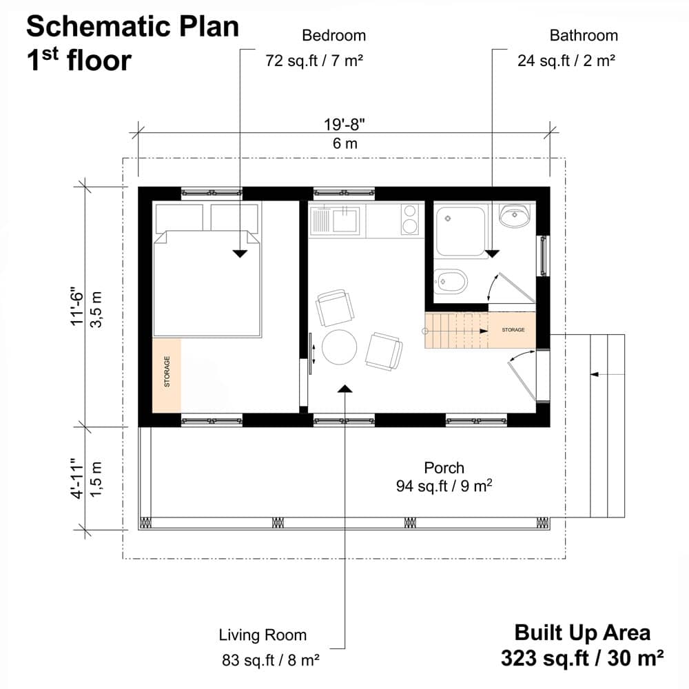 small cabin house plans