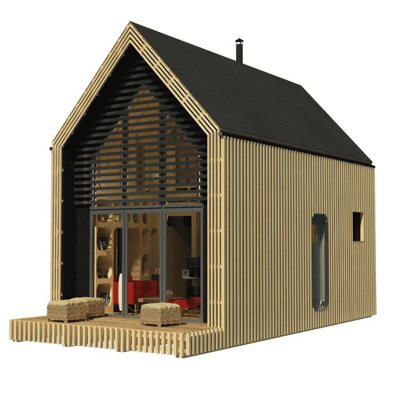 The Hikari Box Tiny House Plans - PADtinyhouses.com