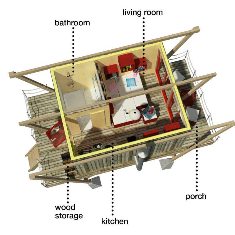 Elevated Tiny House Plans