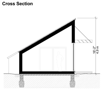 Triangle Cabin House Plans - Image 8